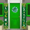 thumbnail image 5 of Aihimol St. Patrick's Day Door Wreath Irish Festival Car Wreath Spring Easter Decorative Flowers Ribbon Doors Walls Home Decor, 5 of 9