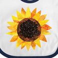 thumbnail image 4 of Inktastic Summer Grunge Sunflower Boys or Girls Baby Bib, 4 of 4