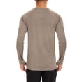 thumbnail image 5 of Men's UPF 50+ Long Sleeve Sun Protection Shirt Quick Dry Crewneck Waffle Knit Tee for Fishing Hiking & Outdoor Work, 5 of 9