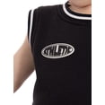 thumbnail image 4 of Wonder Nation Toddler Boys Sleeveless Basketball Jersey and Shorts Set, 2-Piece, Sizes 12M-5T, 4 of 7