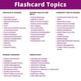 thumbnail image 4 of Flash Cards Level Up RN Nursing Fundamentals 204 tarjetas, 4 of 5