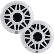 Dual DMP623 6.5" Marine Boat Speakers Pair | 100W Peak | UV/Waterproof | White