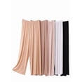 thumbnail image 5 of 2 Pcs Women Seamless Culotte Half Slips Bloomer Pettipants Wide Leg Pants Liner Slip Shorts, 5 of 6