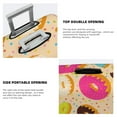 thumbnail image 3 of Yiaed Donuts Print Travel Luggage Cover Suitcase Protector Fits 18-32 Inch Luggage Wheel Covers Patterned Elastic Luggage Anti-scratch（No luggage）-X-Large, 3 of 5