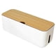 thumbnail image 1 of Cable Box Power Strip Wire Case Charger Socket Organizer Line S White, 1 of 5
