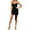 Black, variant on PMVFHDE Women's Bustier Backless Dress Stylish Strapless Ribbon Dress Dresses For Women Sky Blue,XL