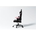 thumbnail image 3 of Seenda Pink Gaming Chair with Cat Ears and Lumbar Support, Ergonomic Computer Chair with Headrest, Comfortable Cute Cat PU Leather Game Chair for Girls and Adults, 3 of 6