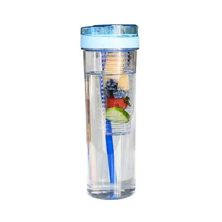

800ML Water Bottle with Straw Cute Filter Water Bottle Large Capacity Juice Cup Portable Sippy Tumbler Leakproof Drinking Bottle for Tea Coffee Juice Water