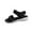 Black, variant on Womens Sandals Wedge Breathable Open Toe Summer Women's Trendy Solid Color Ankle Strap Women Footwear Comfortable Walking Beach Sandals for Women Black 7
