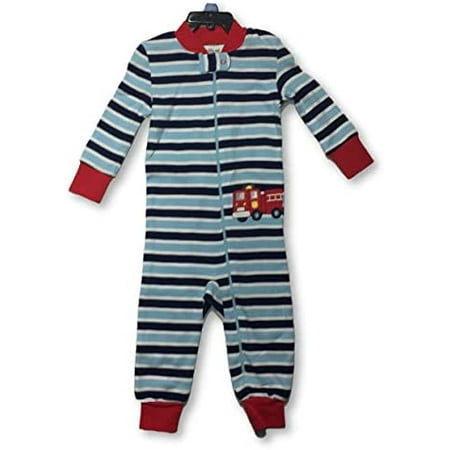 Baby Boy's Long Sleeve Snap Bodysuit Rompers