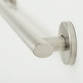thumbnail image 3 of 24-inch Coronado Bathroom Shower Grab Bar, Oval Design, ADA Compliant, Satin Finish, 3 of 6