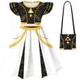 thumbnail image 1 of KAWELL Vestido de cantante pop para niñas Hunters Disfraz para niños Halloween, talla 3t, 1 of 5