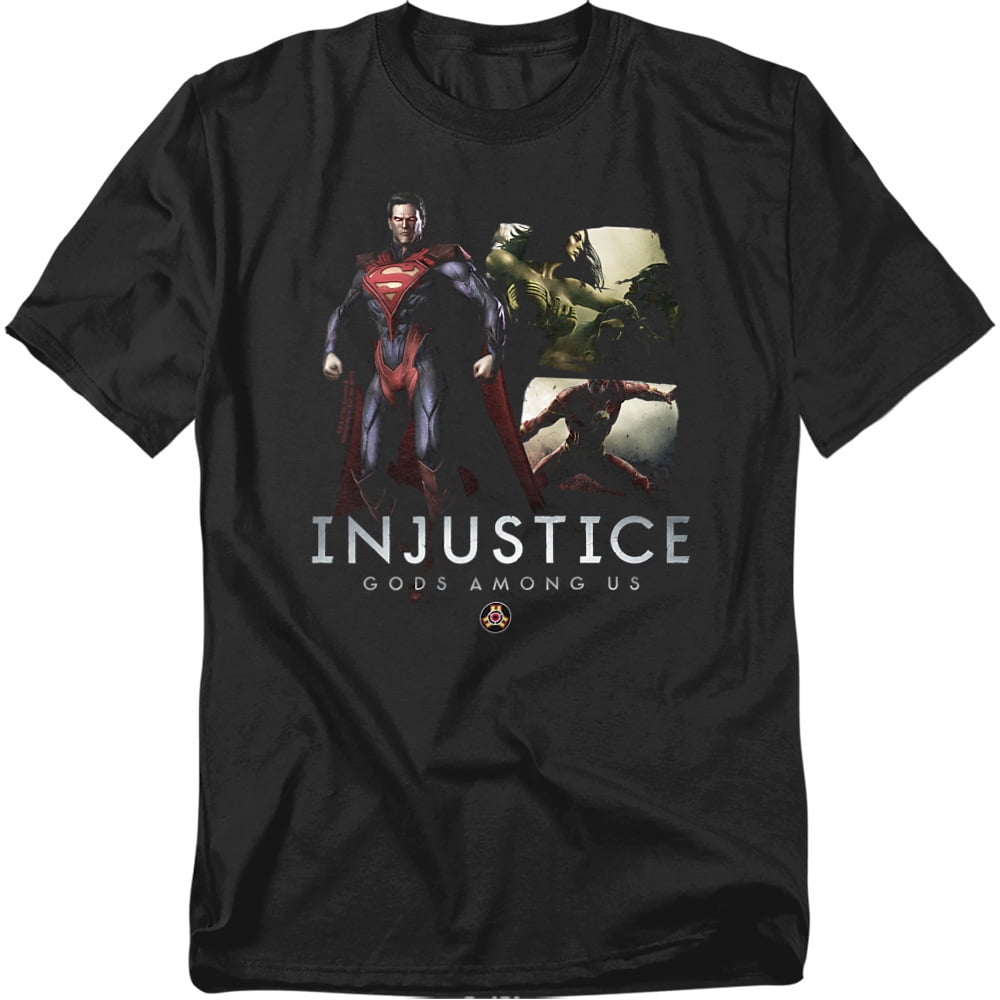 Injustice Gods Among Us T-Shirt Supermans Revenge Unisex Graphic Tee For Men & Women