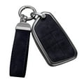 thumbnail image 5 of Compatible with Cadillac Key Fob Cover with Keychain Leather Key Case Protector for Cadillac CT5, CT6, CTS, XT6 Remote Start, 5 of 5