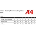 thumbnail image 4 of A4 Adult Cooling Performance Long-Sleeve T-Shirt, Blk, X-Large, 4 of 4
