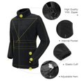 thumbnail image 3 of CAMEL CROWN Women's Full Zip Fleece Jacket with Pockets Warm Polar Fleece Jacket for Women Black XXXL, 3 of 6