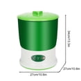 thumbnail image 3 of 100Fens Sprouts Machine 3 Tiers Automatic Sprouts Growing Kit 3 Different Modes For Sprouting, 3 of 9