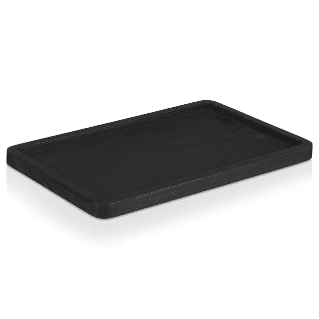 Bouclair Plateau Rectangulaire en Bois Noir