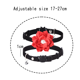 thumbnail image 2 of El accesorio de flor con lazo para decoración de collar de perro patriótico es adecuado para perros pequeños y medianos., 2 of 5