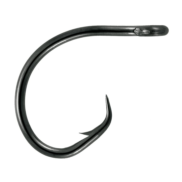Mustad 3x Strong Demon Perfect Circle Hook (Black Nickel) - Size: 6/0 7pc 