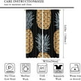 thumbnail image 2 of Fresh Fruit Pineapple Background Hand-Painted Illustration Curtains Children Boys Girls Bedroom Living Room Decorative Curtains, 2 Panel Set, 42x63 Inches, 2 of 6