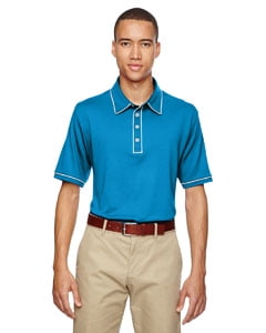 adidas men's puremotion piped polo