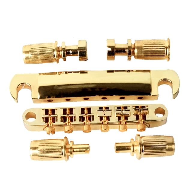 Eigraketly Puente de guitarra Cuerda decorativa Garra Cordal Firmeza Sillín de metal Accesorios mejorados Suministros de guitarras Llaves Pieza reemplazada Accesorios para instrumentos musicales Eigraketly OD025757-00