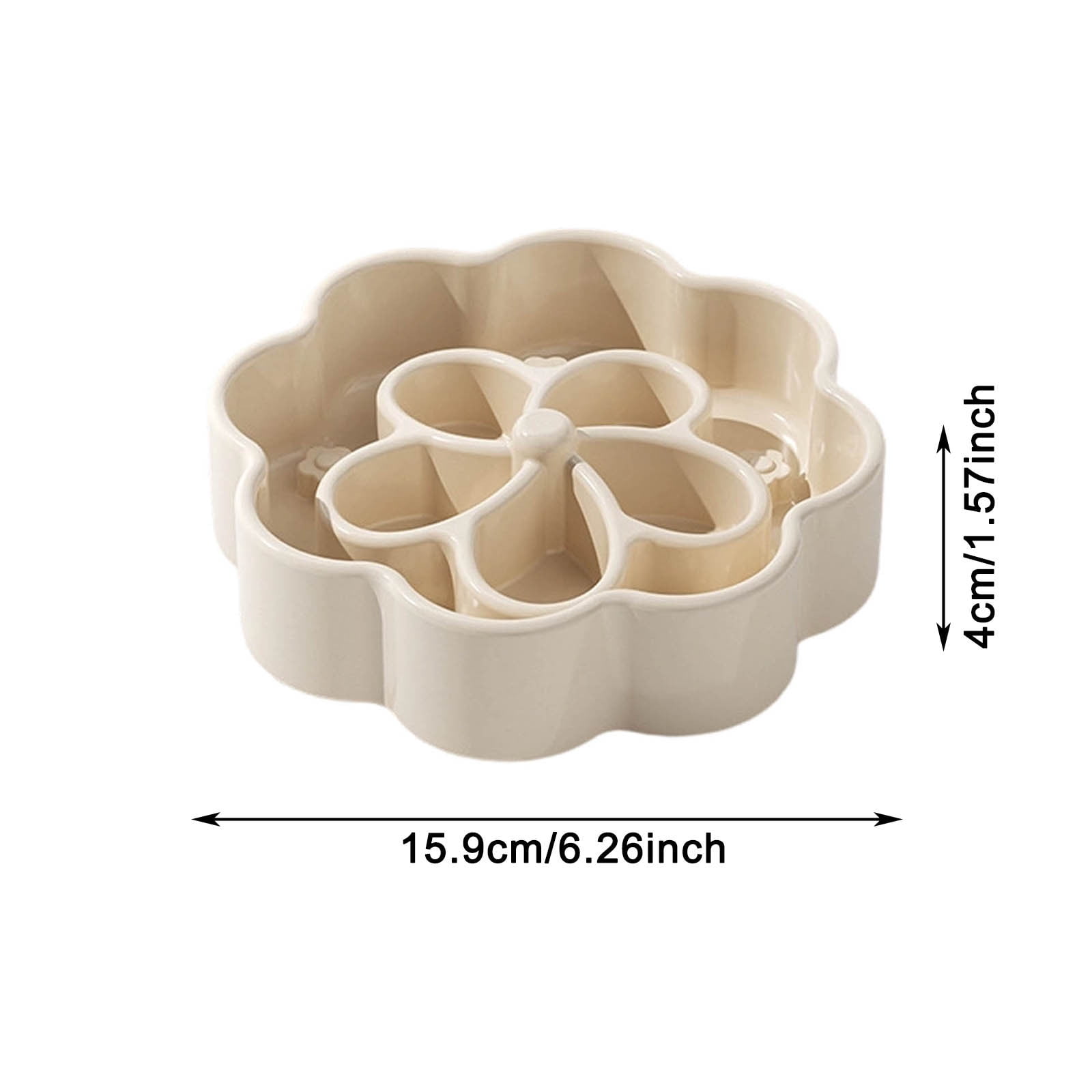 Ceramic Slow Feeder Bowl for Medium and Large Dogs Multifunctional Pet Dish for Food and Water Easy Clean Design