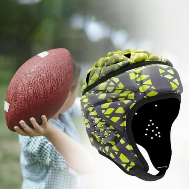 Protector de casco de Rugby para hombres y mujeres, cómodo de llevar, suave, acolchado, versátil, Rugby Estilo A