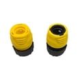 thumbnail image 1 of Universal Hose Coupling for 1/2 Inch 5/8 Inch 3/4 Inch Garden Water Straight Stop Valve Joint Part, 1 of 5