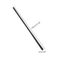 thumbnail image 4 of INSPIRE CHIC Men's Self-Tied Solid Color Formal Slim Ties Black, 4 of 5
