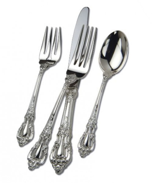 % Lunt Eloquence Sterling Silver Cocktail Fork 