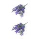 thumbnail image 1 of Naiovety Plantas artificiales de calidad para una escapada de jardín perfecta Flores artificiales Flores Planta artificial falsa púrpura 2Conjunto, 1 of 6