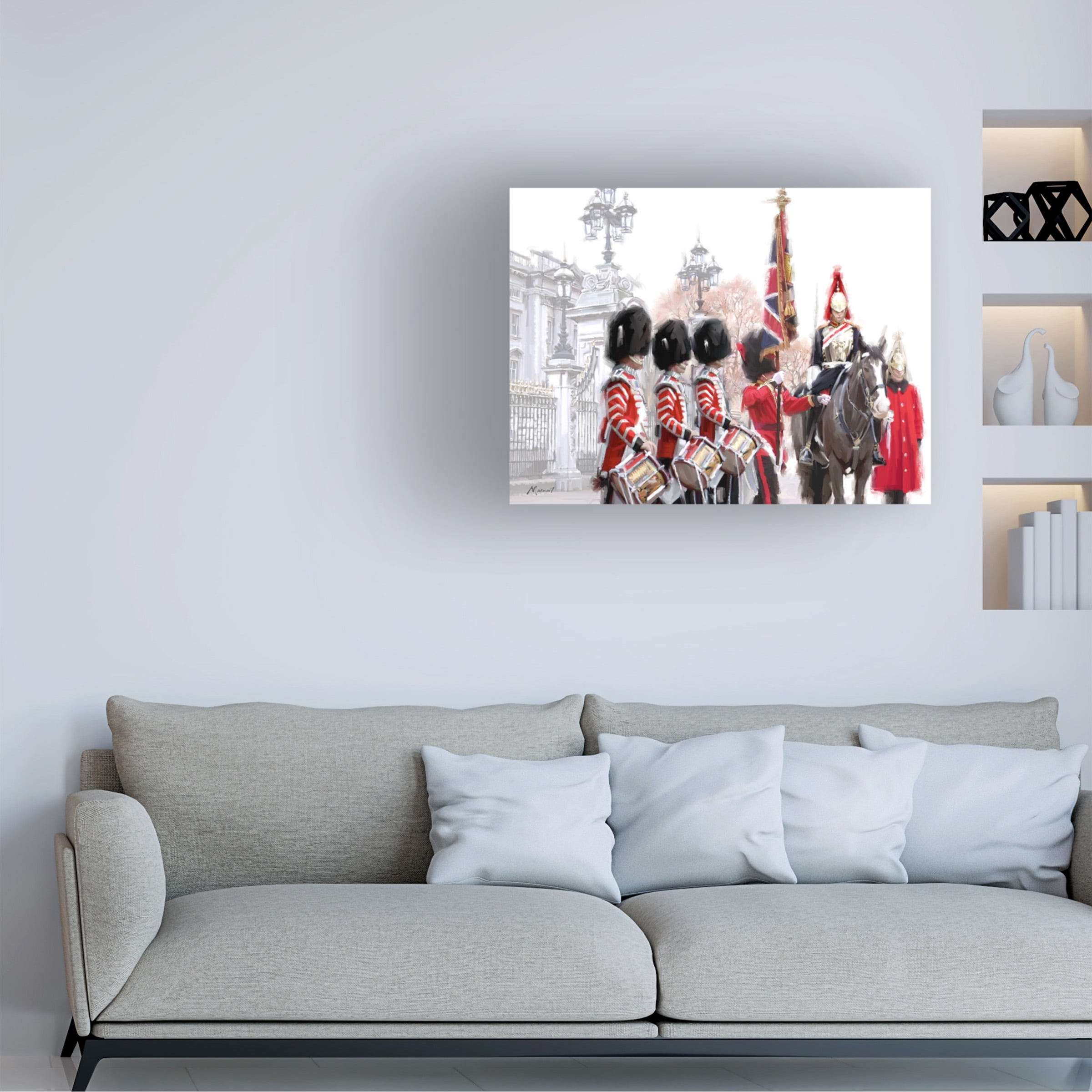 The Macneil Studio 'Changing Of The Guard' Canvas Art