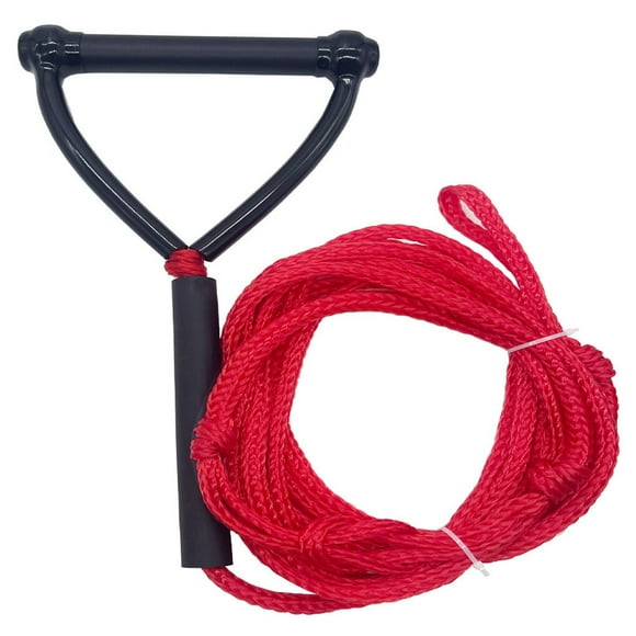Water Ski Rope with Handle Portable Surfing Watersports Line Portable Professional Cord Beginner Professional Reusable Boating Wakeboarding Kneeboard