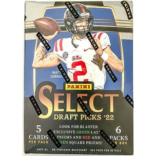 : 2022 Select Draft Picks Football Cello Pack - 15 Trading Cards  Inside : Sports & Outdoors