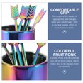 thumbnail image 3 of unbranded 1 De Fruit Forks De Acero Inoxidable Con Soporte Para Uso En Cocina Multicolor, 3 of 6