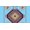 Light Blue, variant on IBA Indianbeautifulart Blue Aztec Geometric Fabric Laces For Crafts Printed Velvet&nbsp;Trim&nbsp;Fabric Sewing Border Ribbon&nbsp;Trims&nbsp;9 Yards 4 Inches