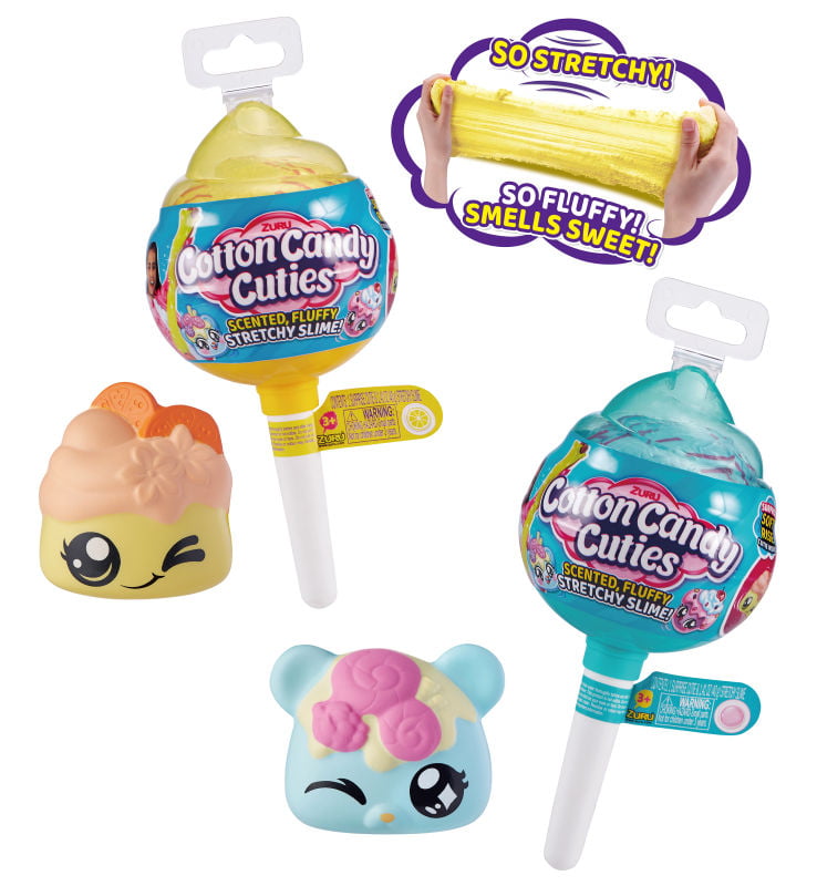 Oosh Cotton Candy Cuties Series 2 Scented Squishy Stretchy Slime With