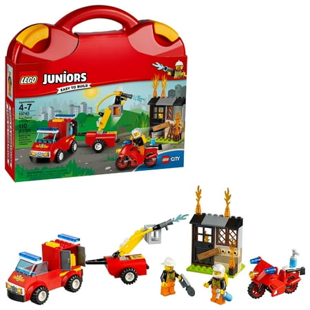 LEGO Juniors Fire Patrol Suitcase 10740 (110 Pieces)