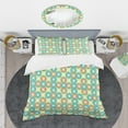 thumbnail image 2 of Designart 'Abstract Design Retro Pattern I' Mid-Century Modern Duvet Cover Set, 2 of 4