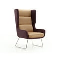thumbnail image 2 of Ceets Arsenal Accent Chair purple/sand Firm, 2 of 5