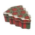 thumbnail image 2 of Gift Card Holder, Food Grade Smoothing Edges Tinplate Christmas Candy Tin  For Office, 2 of 8