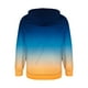 thumbnail image 4 of Sudadera con capucha para hombre, informal, a la moda, con cremallera, estampado degradado, manga larga, sudadera con capucha, blusa de poliéster para hombre, 4 of 4