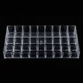 thumbnail image 4 of Clear Acrylic Organizer 4 Niveles 36 Slots Profundos Lápices es Brillo De bios De Uñas Estuche De Almacenamiento Cosmético Sunnimix Soporte de pantalla lápiz labial, 4 of 8