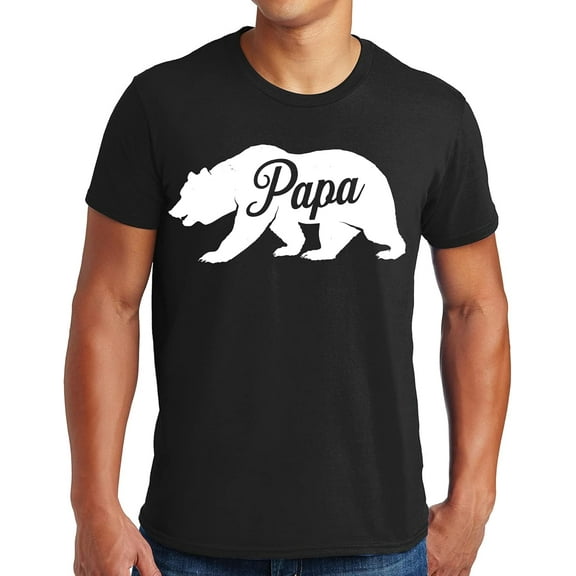 Papa Bear T-Shirt Funny Fathers Day Sarcastic Graphic Dad Family Tee T Shirt