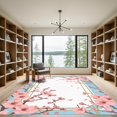 thumbnail image 2 of ODIKA 2'x3' Machine Washable Non-Slip Area Rug, Japanese Pink High Traffic Rug, Pink, 1082528, 2 of 7