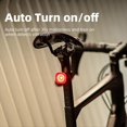 thumbnail image 4 of Luz Trasera Inteligente por Bicicleta XR01, Luces Traseras con DeteccióN Freno una Prueba Agua IPX6, Luz Freno Bicicleta Recargable por USB-C con Encendido/Apagado AutomáTico, 4 of 6