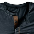 thumbnail image 6 of sususu Men's Long Sleeve Shirt, Raglan Sleeve Tee with Pocket, Winter Casual Top with Stripe, 6 of 7