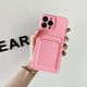 thumbnail image 1 of Funda de silicona suave para teléfono móvil, carcasa con tarjetero para iPhone 14, 13, 12, 11 Pro Max, XR, X, XS Max, 6, 6S, 7, 8 Plus, 13 Mini, 14Pro, SE 2020, 1 of 4